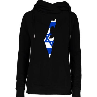 Israel Love Stand With Israel Womens Funnel Neck Pullover Hood