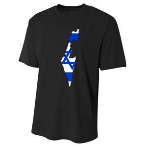 Israel Love Stand With Israel Performance Sprint T-Shirt