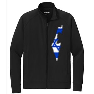 Israel Love Stand With Israel Stretch Full-Zip Cadet Jacket