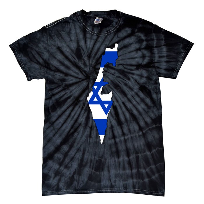 Israel Love Stand With Israel Tie-Dye T-Shirt