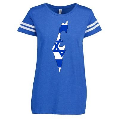 Israel Love Stand With Israel Enza Ladies Jersey Football T-Shirt