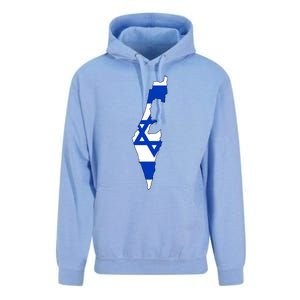 Israel Love Stand With Israel Unisex Surf Hoodie