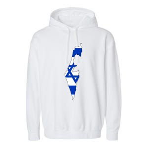 Israel Love Stand With Israel Garment-Dyed Fleece Hoodie