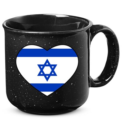 Israel Love Stand With Israel 15oz Campfire Ceramic Mug