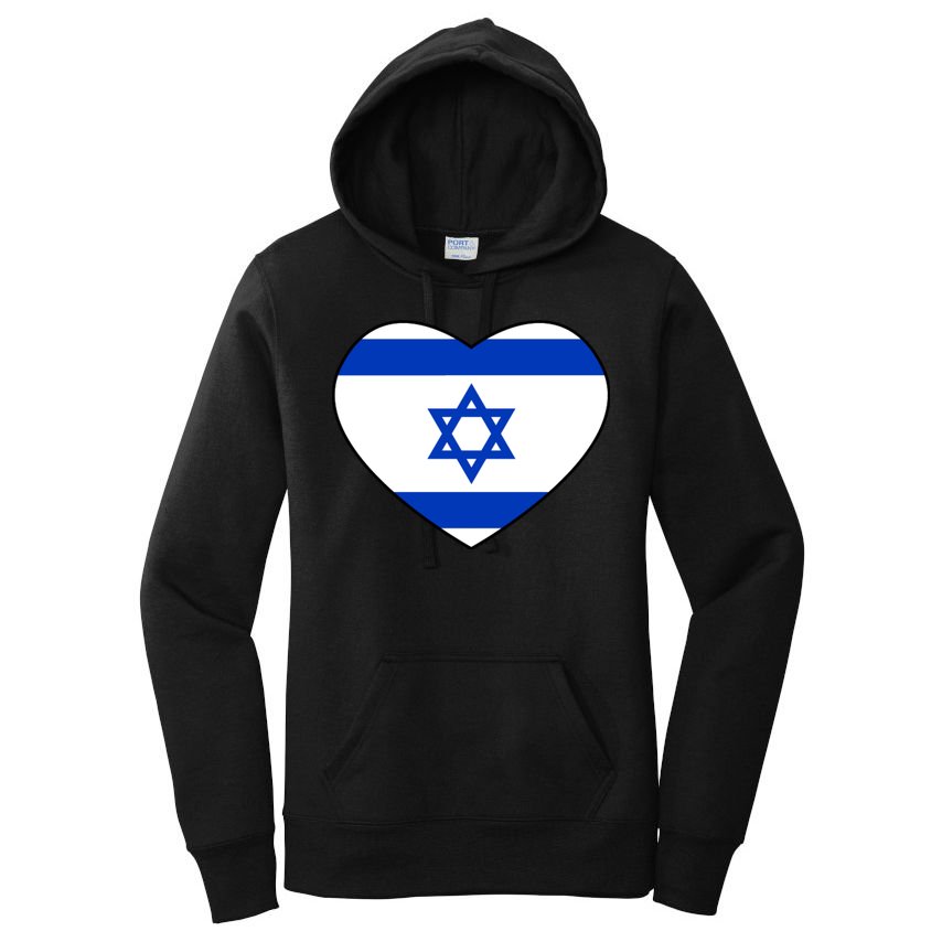 Israel Love Stand With Israel Women's Pullover Hoodie