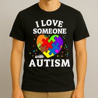 I Love Someone With Autism Love Someone T-Shirt