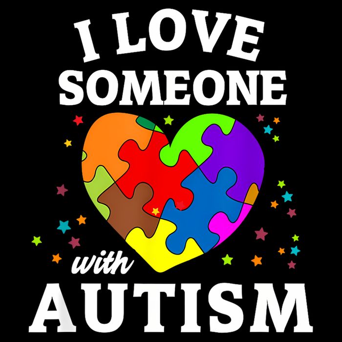 I Love Someone With Autism Love Someone T-Shirt