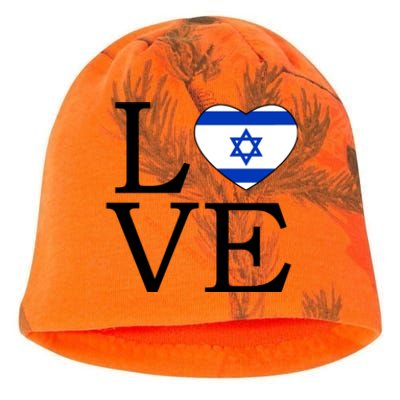 Israel Love Stand With Israel Kati - Camo Knit Beanie