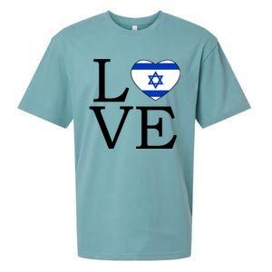 Israel Love Stand With Israel Sueded Cloud Jersey T-Shirt