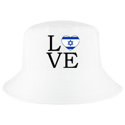 Israel Love Stand With Israel Cool Comfort Performance Bucket Hat