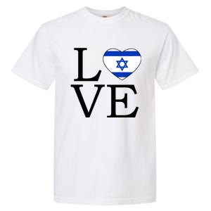 Israel Love Stand With Israel Garment-Dyed Heavyweight T-Shirt