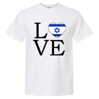 Israel Love Stand With Israel Garment-Dyed Heavyweight T-Shirt