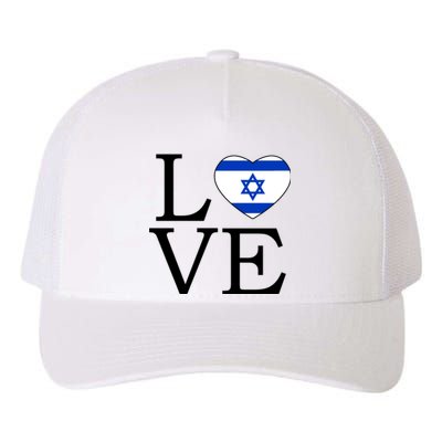 Israel Love Stand With Israel Yupoong Adult 5-Panel Trucker Hat