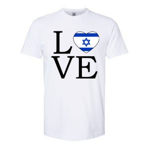 Israel Love Stand With Israel Softstyle CVC T-Shirt