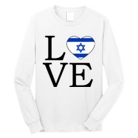 Israel Love Stand With Israel Long Sleeve Shirt