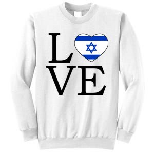 Israel Love Stand With Israel Sweatshirt