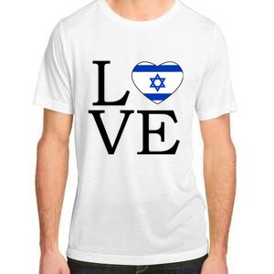 Israel Love Stand With Israel Adult ChromaSoft Performance T-Shirt