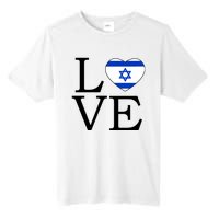 Israel Love Stand With Israel Tall Fusion ChromaSoft Performance T-Shirt