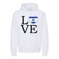 Israel Love Stand With Israel Premium Hoodie