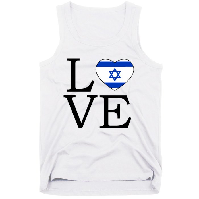 Israel Love Stand With Israel Tank Top