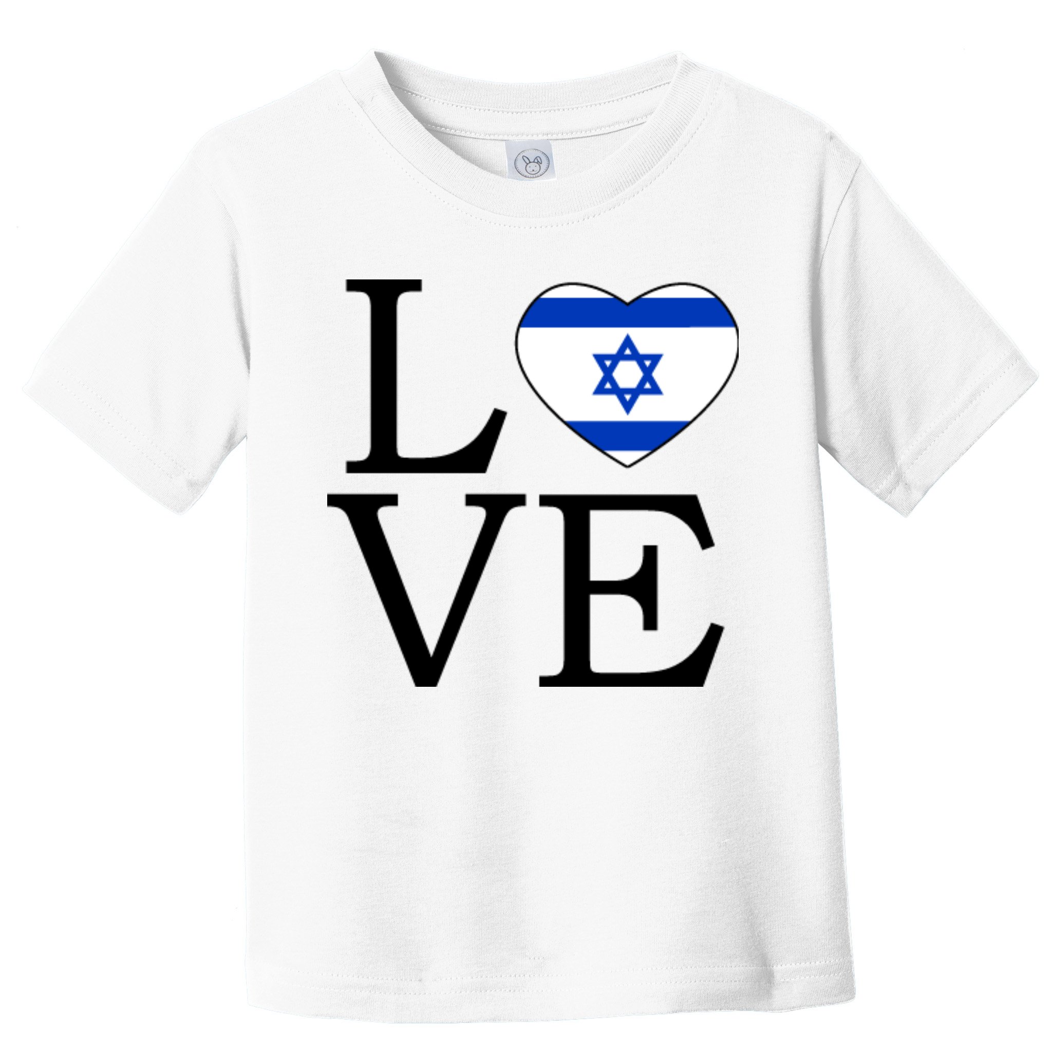Israel Love Stand With Israel Toddler T-Shirt