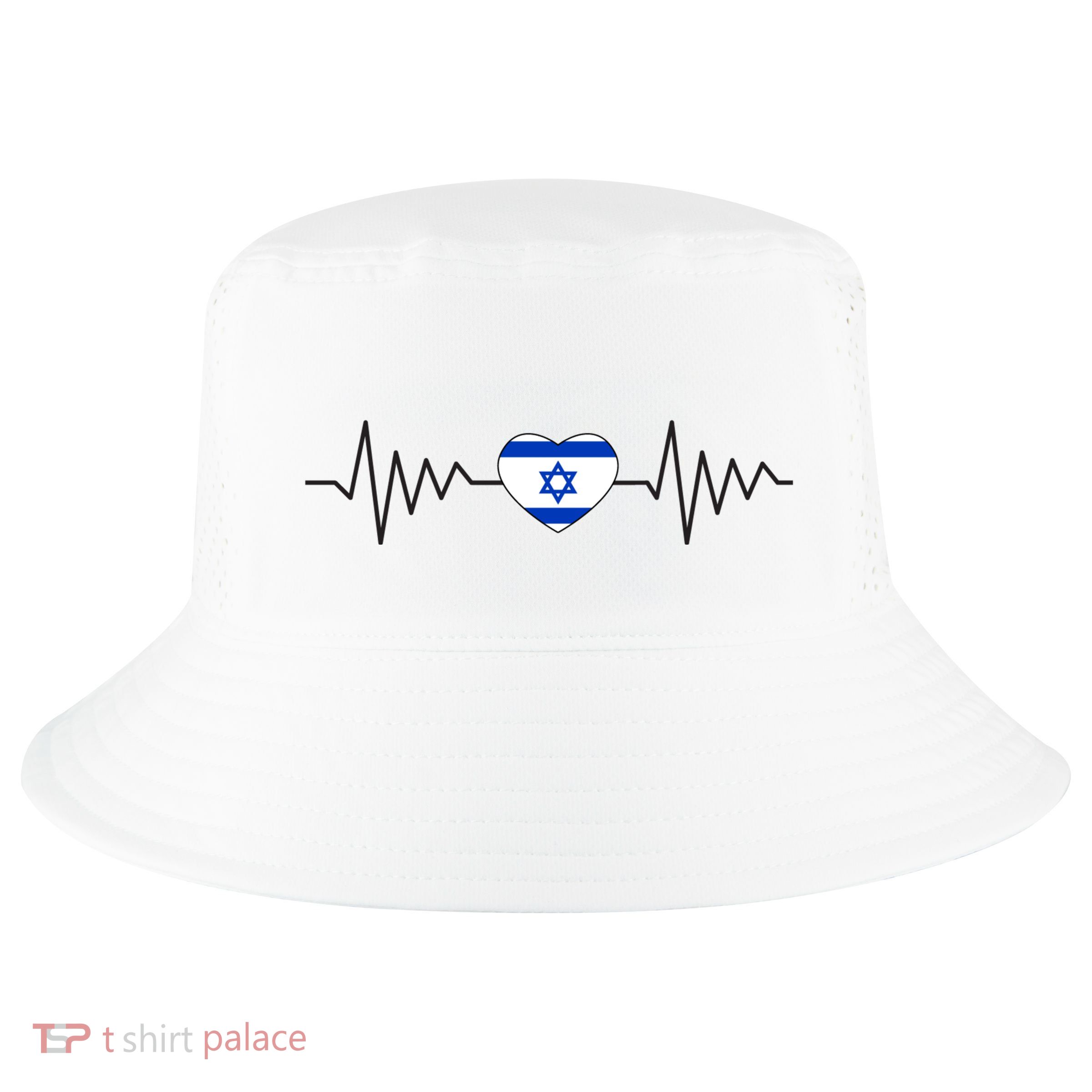 Israel Love Stand With Israel Cool Comfort Performance Bucket Hat