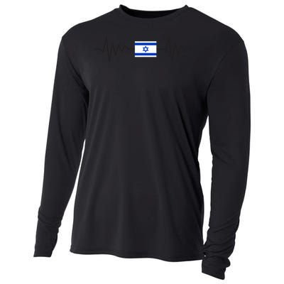 Israel Love Stand With Israel Cooling Performance Long Sleeve Crew