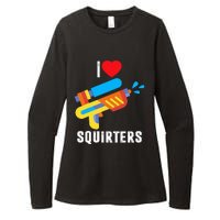 I Love Squirters Womens CVC Long Sleeve Shirt