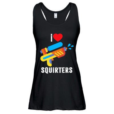 I Love Squirters Ladies Essential Flowy Tank