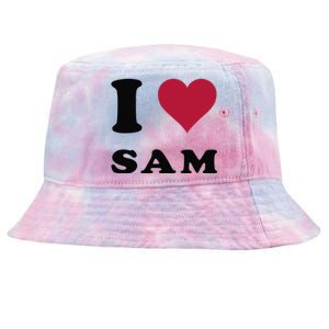 I Love Sam Tie-Dyed Bucket Hat