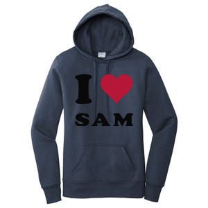 I Love Sam Women's Pullover Hoodie