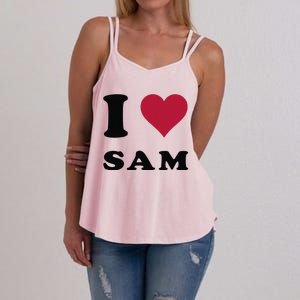 I Love Sam Women's Strappy Tank