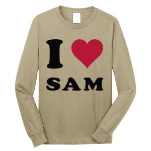 I Love Sam Long Sleeve Shirt