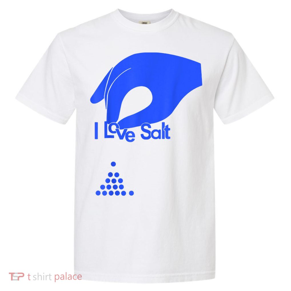 I Love Salt Tee Garment-Dyed Heavyweight T-Shirt