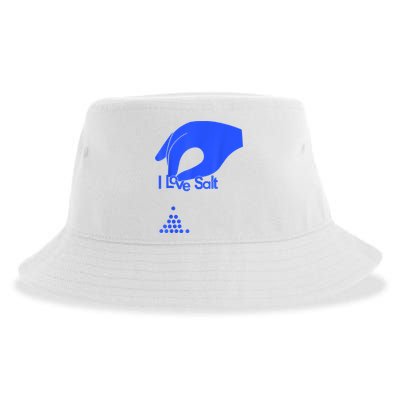 I Love Salt Tee Sustainable Bucket Hat