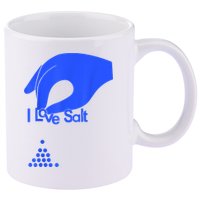 I Love Salt Tee 11oz C Handle Ceramic Mug