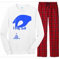 I Love Salt Tee Long Sleeve Pajama Set