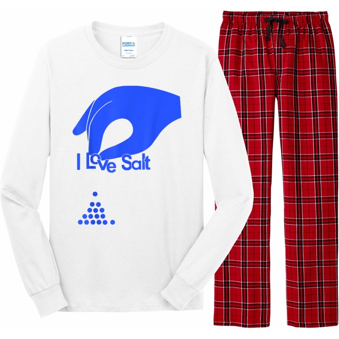 I Love Salt Tee Long Sleeve Pajama Set