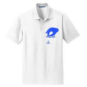 I Love Salt Tee Dry Zone Grid Polo