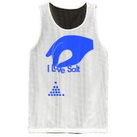 I Love Salt Tee Mesh Reversible Basketball Jersey Tank