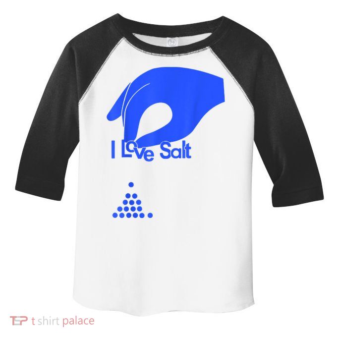 I Love Salt Tee Toddler Fine Jersey T-Shirt