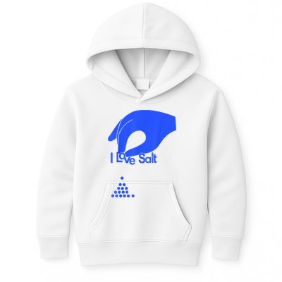 I Love Salt Tee Kids Hoodie