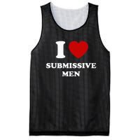 I Love Submissive M.E.N Mesh Reversible Basketball Jersey Tank