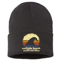 I Love Surfside Beach South Carolina Ocean Wave Sc Sustainable Knit Beanie