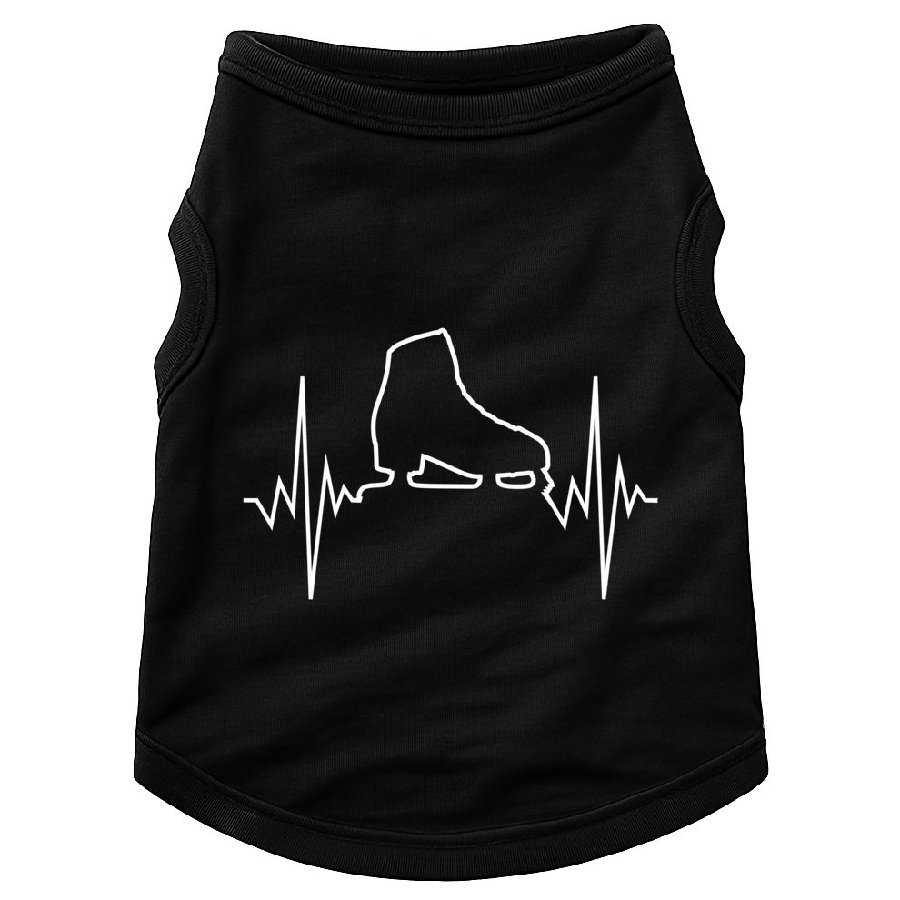 I Love Skating Ekg Funny Gift Figure Skating Or Ice Skating Gift Doggie Tank