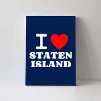 I Love Staten Island Canvas