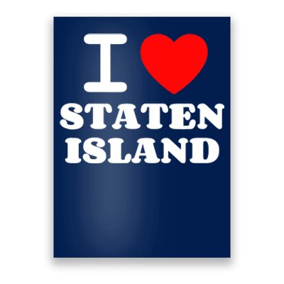 I Love Staten Island Poster