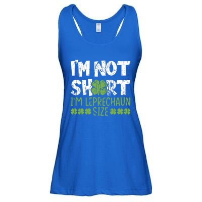 I'm Leprechaun Size I Am Not Short I Am Leprechaun Size Cute Gift Ladies Essential Flowy Tank