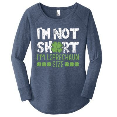 I'm Leprechaun Size I Am Not Short I Am Leprechaun Size Cute Gift Women's Perfect Tri Tunic Long Sleeve Shirt