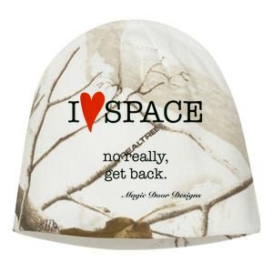 I Love Space Magic Door Designs Kati - Camo Knit Beanie